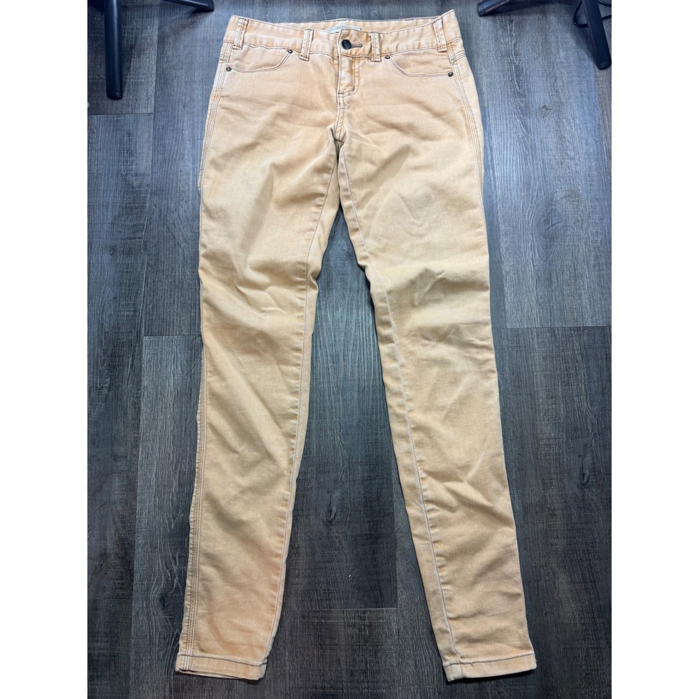 Free People Skinny Jeans Ginger Wash Low Rise Size 26 W26 Stretch Denim